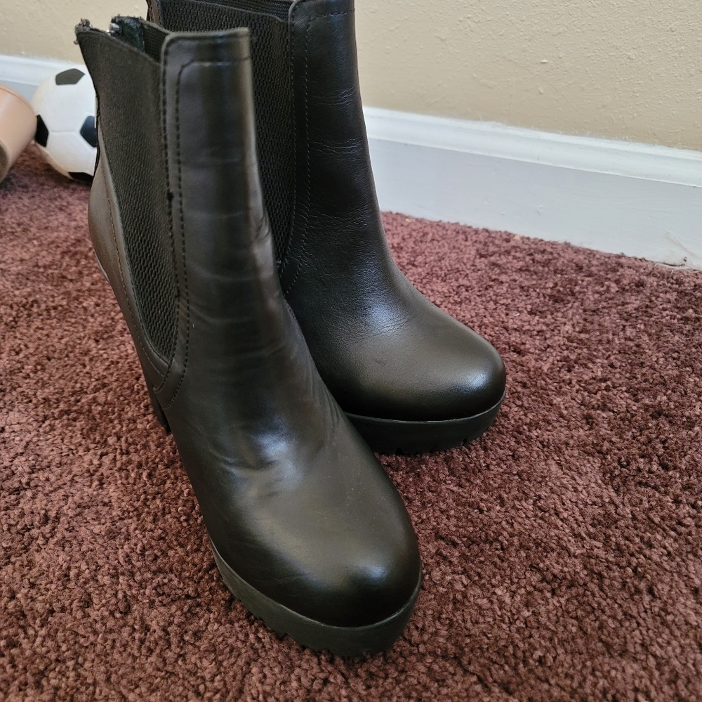 Black Platform Boots